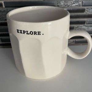 Rae Dunn Explore mug as shown.